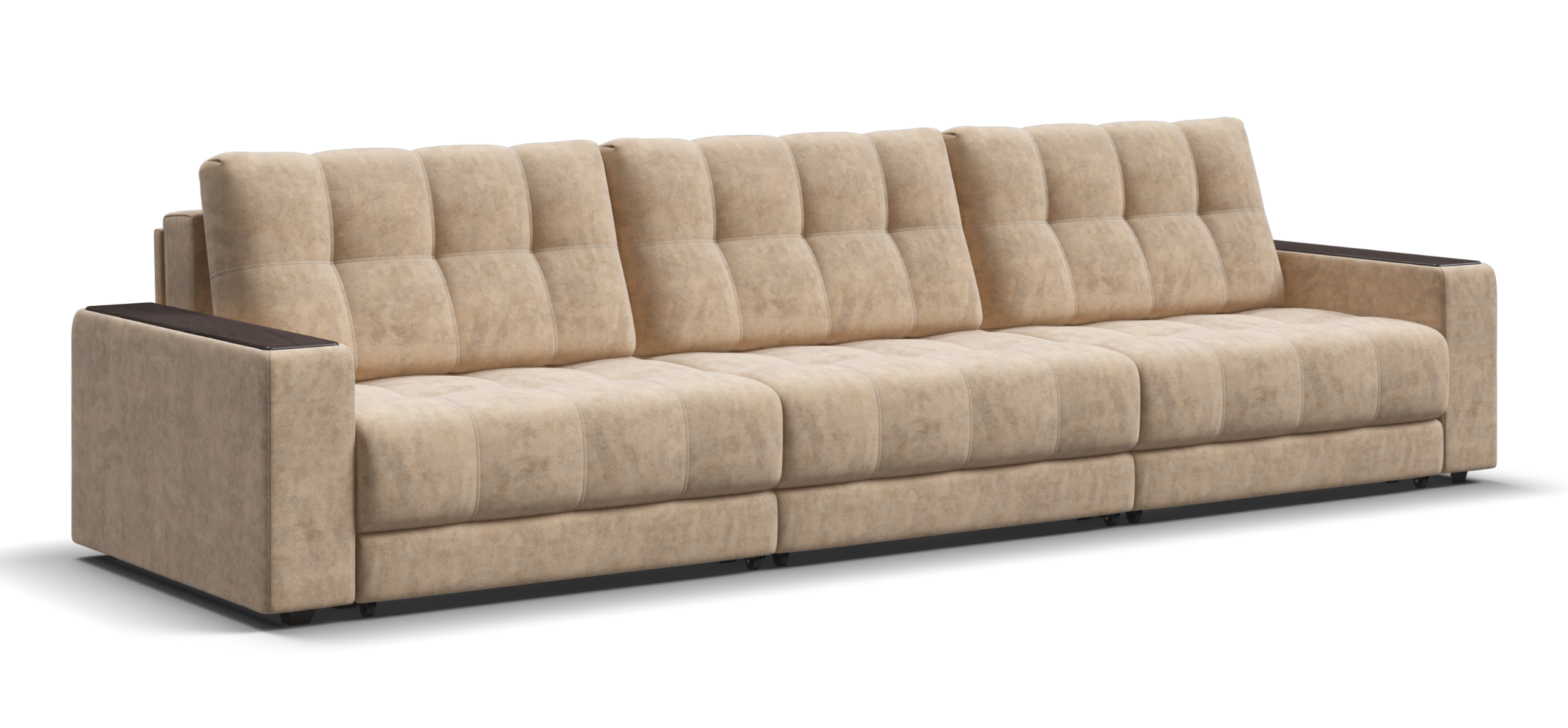 Диван Босс Гранд велюр Роял шампань 83700₽