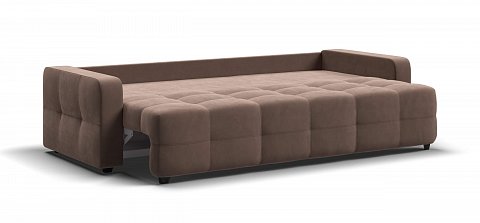Диван Денди велюр Монолит мокко 3