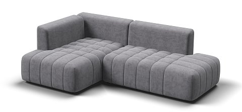 Угловой диван левый Босс Твин велюр Роял агат 3