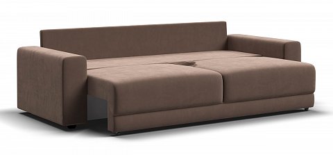 Диван Босс Прайм велюр Монолит мокко 3