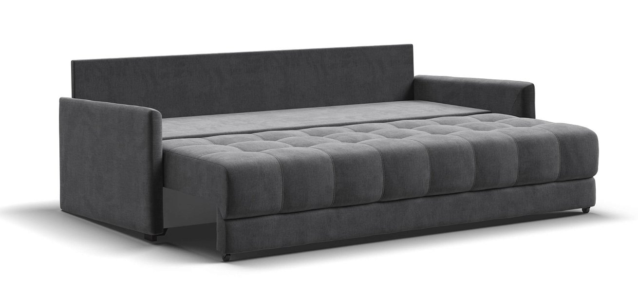 Диван Босс Лофт велюр Монолит серый