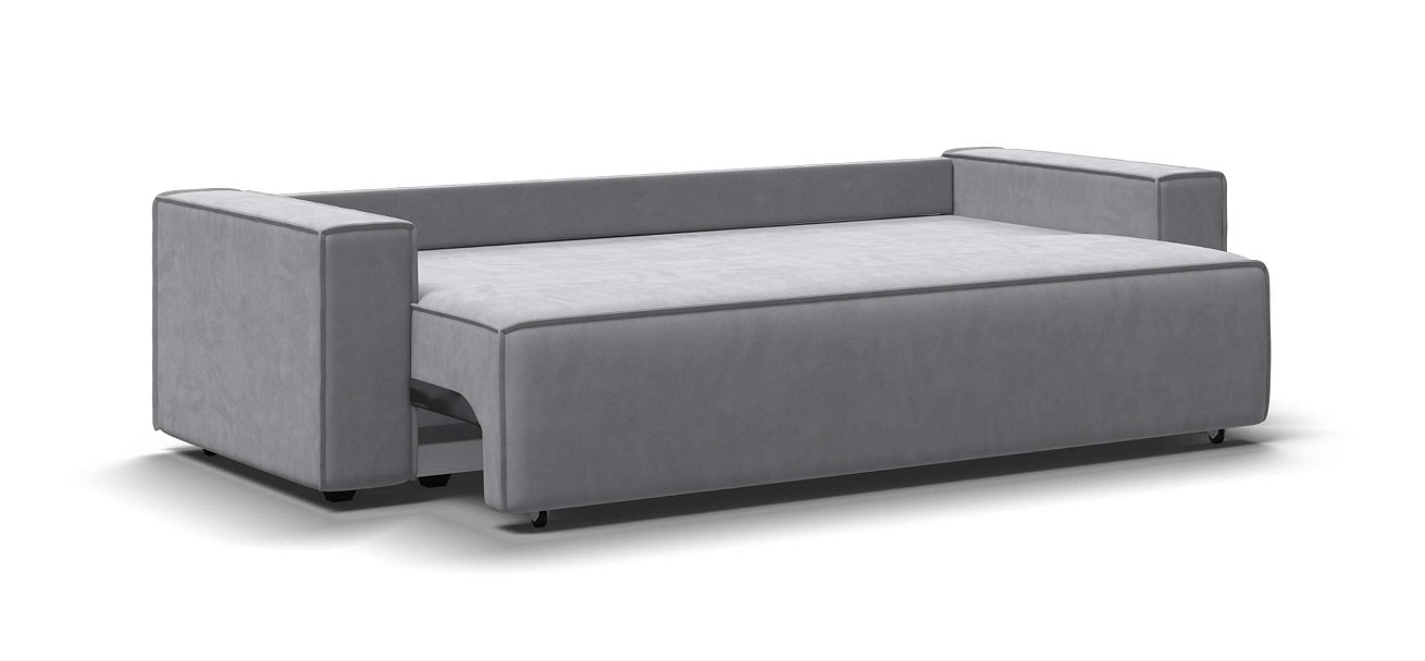 Диван Норд велюр Монолит сталь