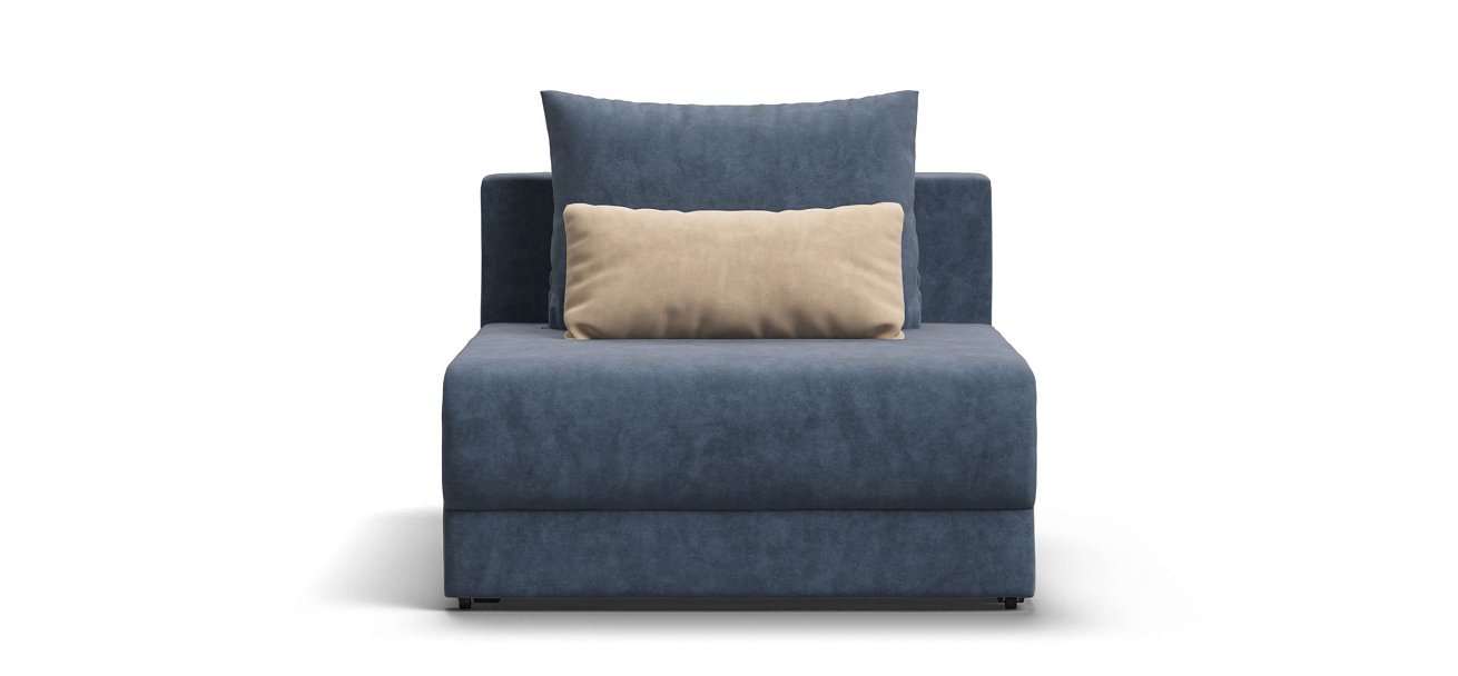 Ричмонд Модуль спальное место велюр Роял синий