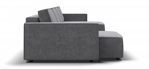 П-образный диван Босс Софт Модуль велюр Роял агат 3