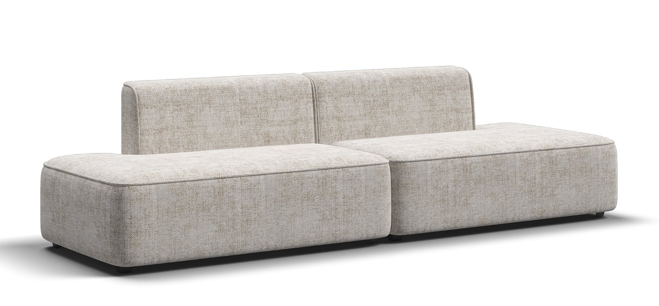 Диван Кинг Твин Шенилл Смарт кварц