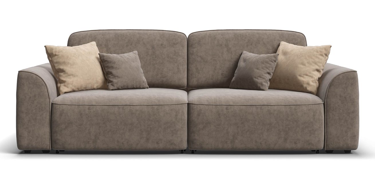 Диван Кинг велюр Роял тауп