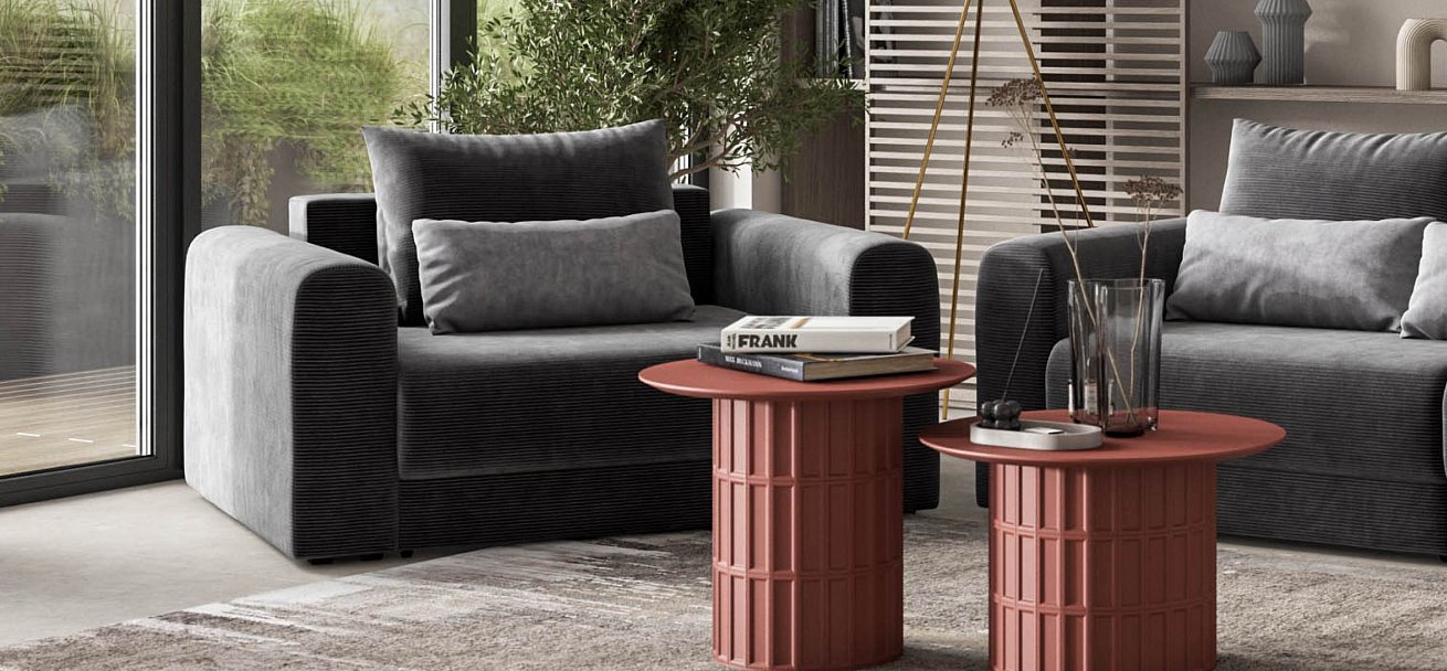 Кресло Ричмонд Модуль Вельвет Корд графит