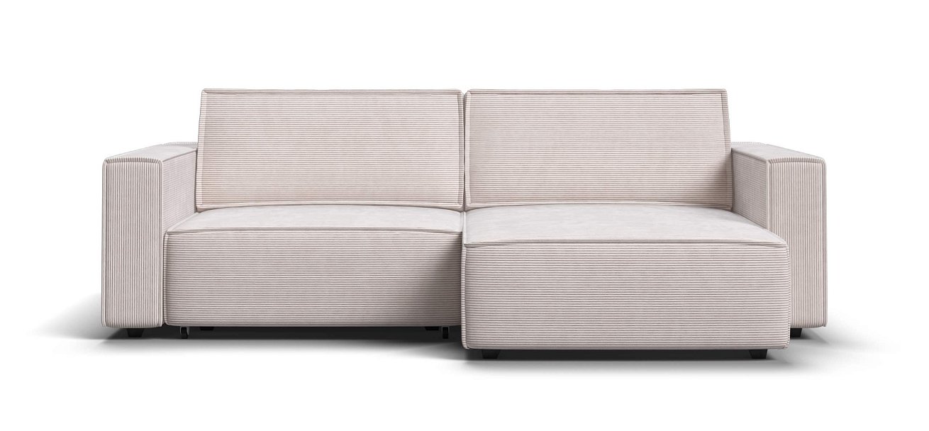 Угловой диван Босс Софт Модуль Вельвет Корд бежевый