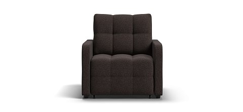 Кресло-кровать Денди Слим Рогожка Мальмо шоколад 1