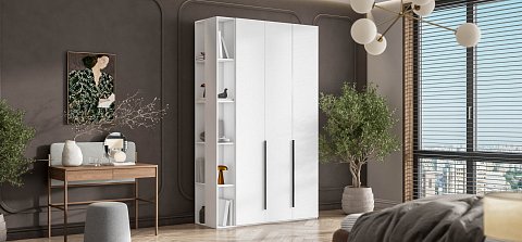 Стеллаж 236 Белый 2шт. 1