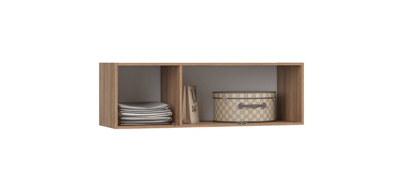 Антресоль 120 3Д Орех Селект