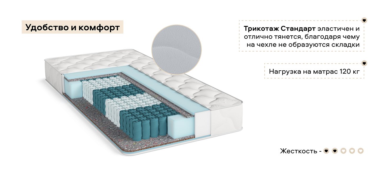 Люкс - матрас 90*200