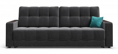 Диван Босс велюр Монолит серый 1