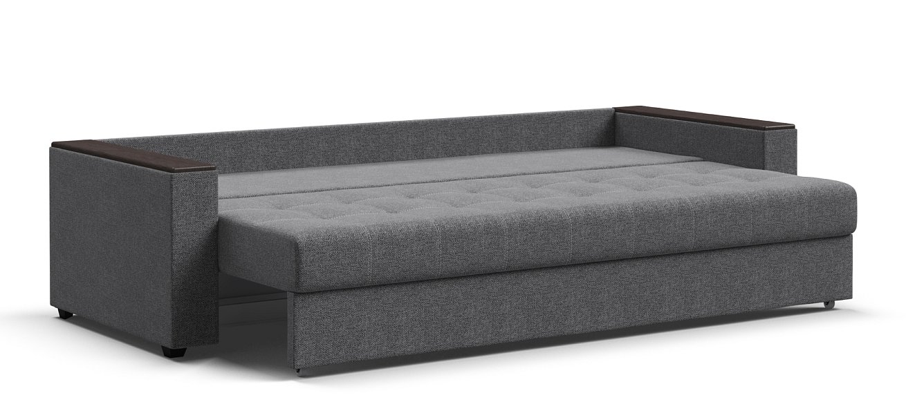 Диван Атланта НПБ 120 Рогожка Мальмо серый