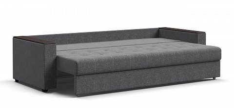 Диван Атланта НПБ 120 Рогожка Мальмо серый 3