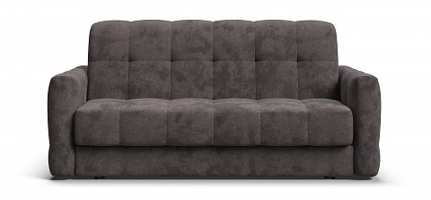 Диван Босс Слип 160 велюр Алькантара серый 1