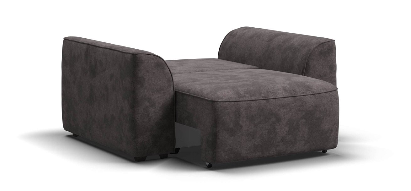 Кресло Кинг Модуль велюр Алькантара серый