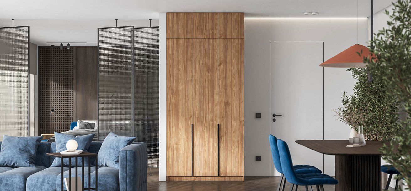 Антресоль 120 3Д Орех Селект