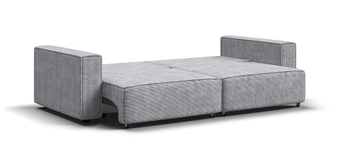 Диван Босс Софт Модуль Вельвет Корд серый 3