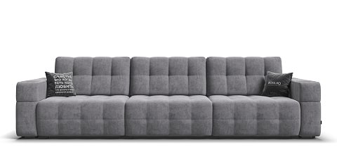 Диван Босс ХО Макс велюр Роял агат / Камень 1