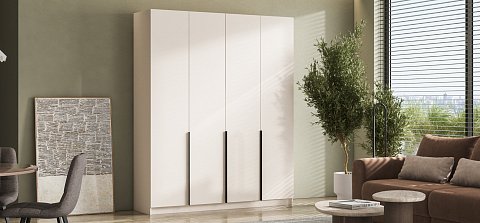 Рим 180 шкаф распашной 4Д 01 Кашемир 2