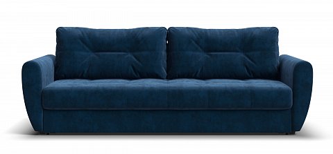 Диван Престон велюр Монолит синий 1