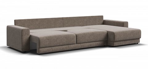 Угловой диван Босс Прайм Макс велюр Роял тауп 3