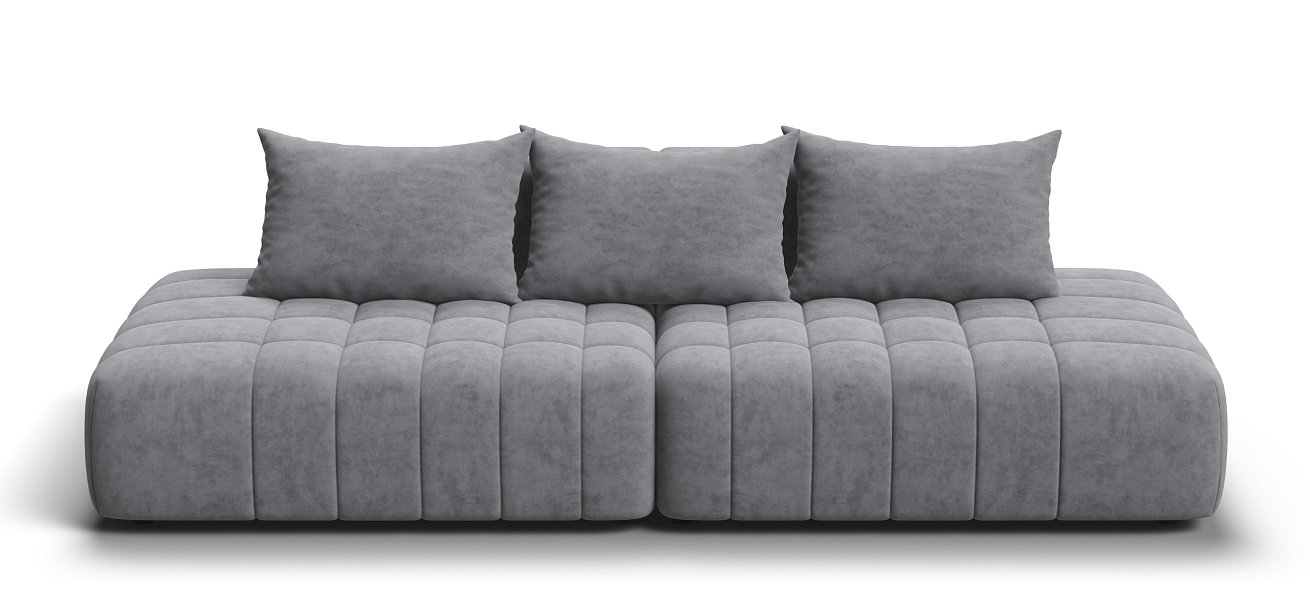 Диван Босс Твин прямой Велюр Роял агат