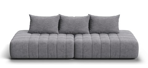 Диван Босс Твин прямой Велюр Роял агат 1