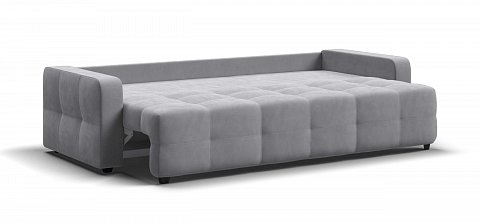 Диван Денди велюр Монолит сталь 3