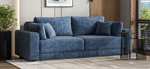 Диван Босс Прайм велюр Роял синий 2