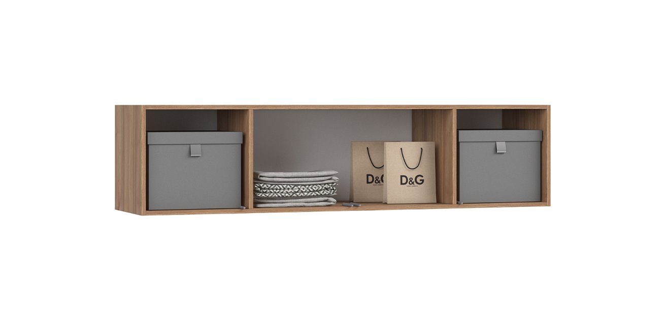 Антресоль 160 4Д Орех Селект