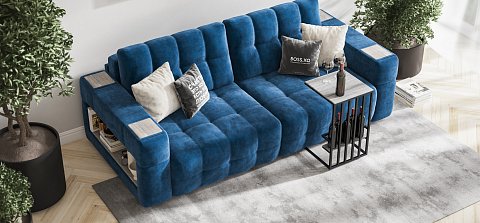 Босс ХО Стол-приставка Камень (МДФ) 2