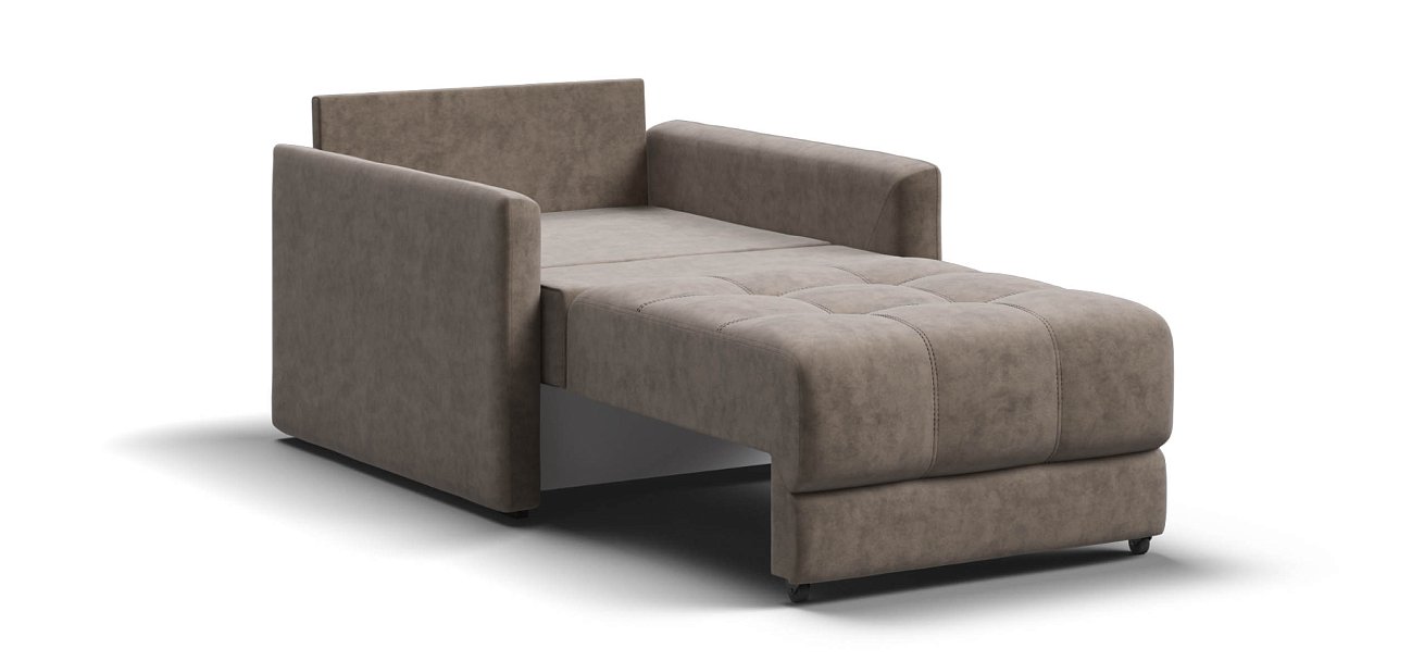 Босс Лофт кресло-кровать велюр Роял тауп