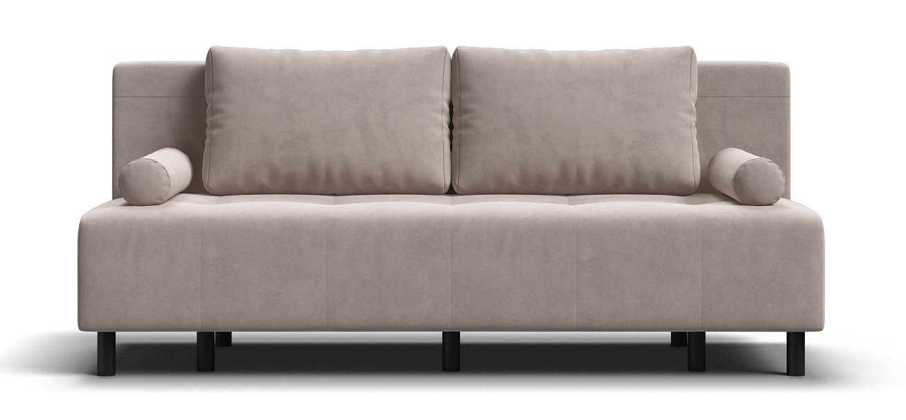 Диван Бостон Мини велюр Монолит латте