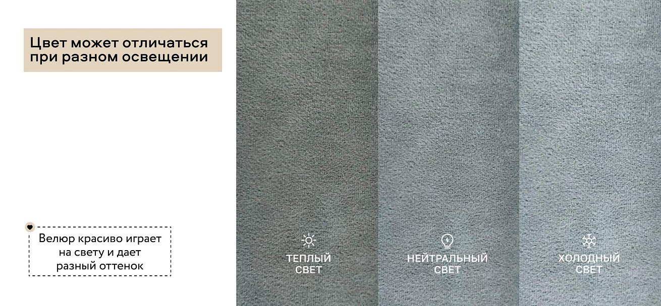 Угловой диван Кинг Про велюр Роял тауп