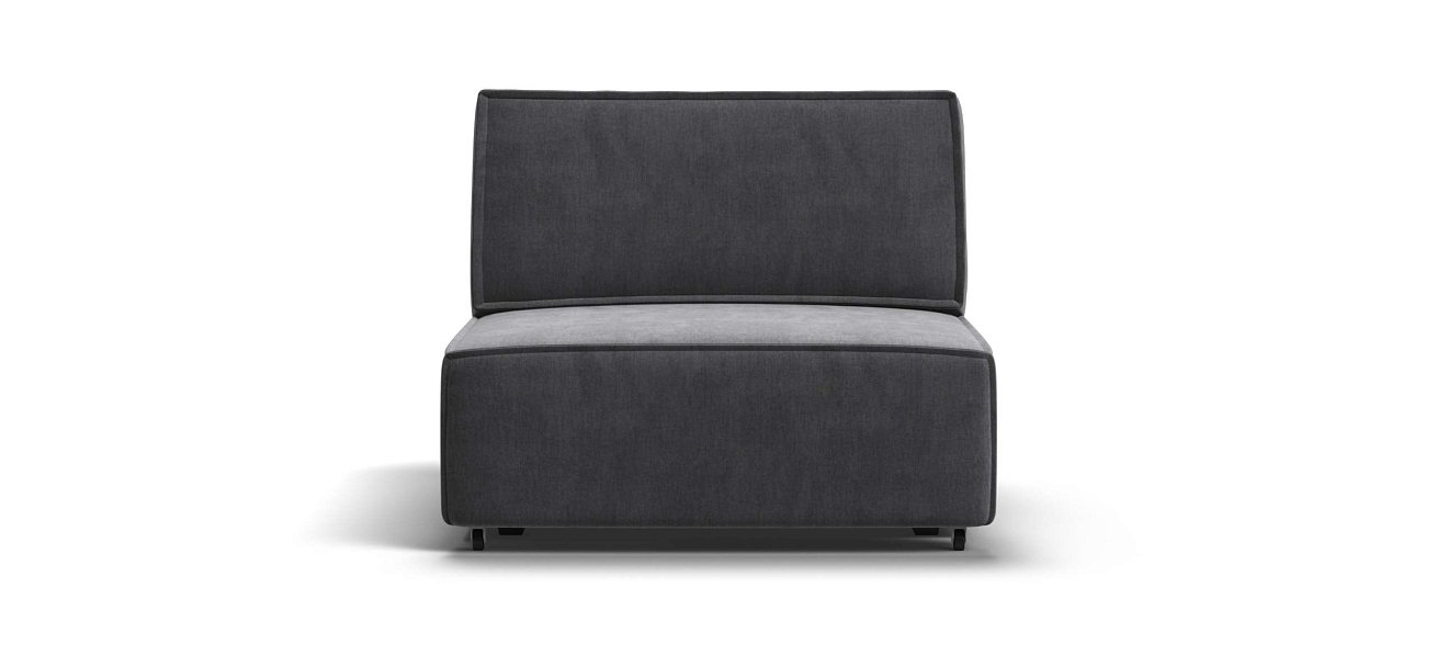 Босс Софт Модуль спальное место велюр Монолит серый