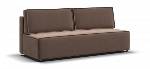 Диван Норд мини велюр Монолит мокко