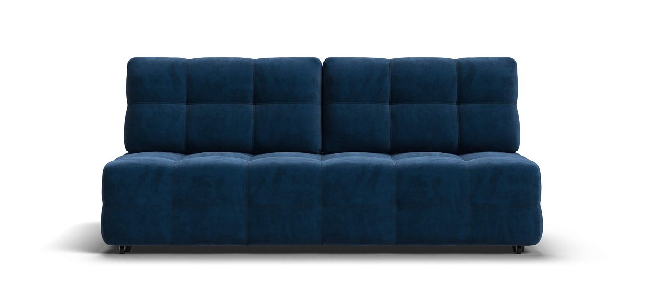 Диван Денди Мини велюр Монолит синий