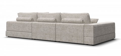 П-образный диван-кровать Босс Модуль Шенилл Смарт кварц 3