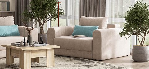 Ричмонд Модуль подлокотник 2 шт. велюр Монолит латте 2