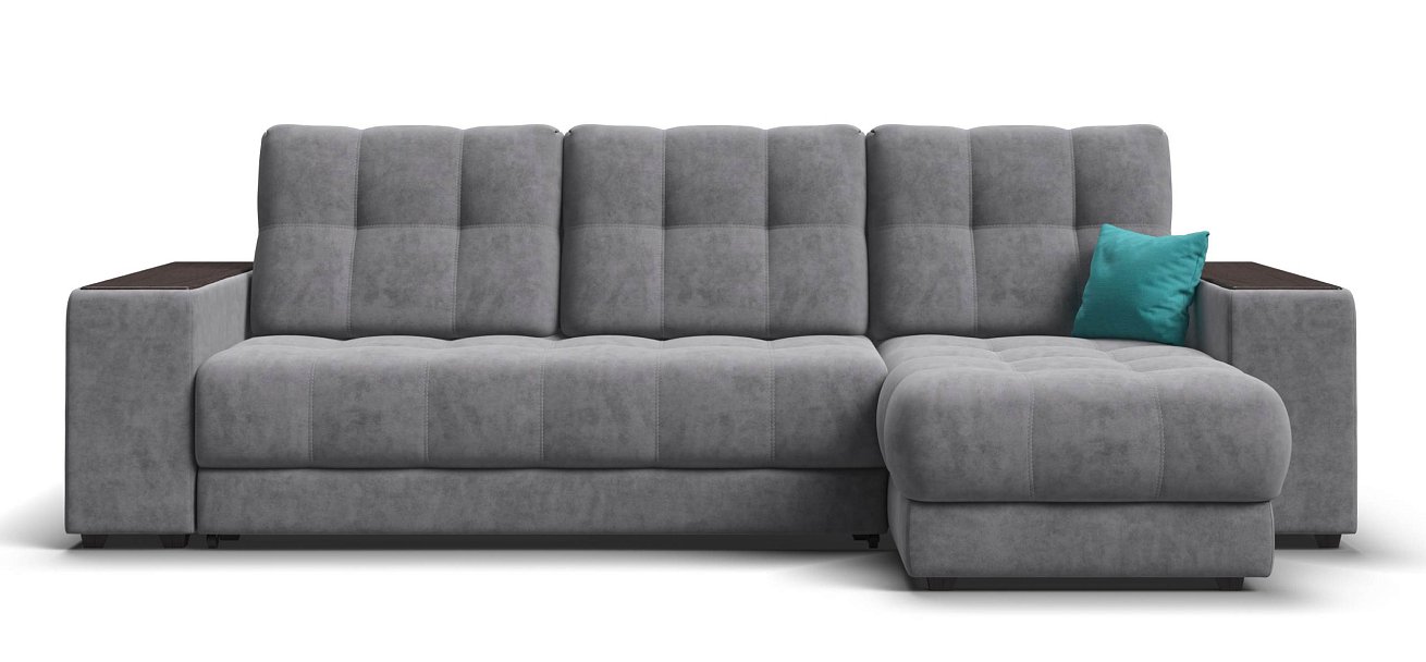 Угловой диван Босс ХЛ велюр Роял агат