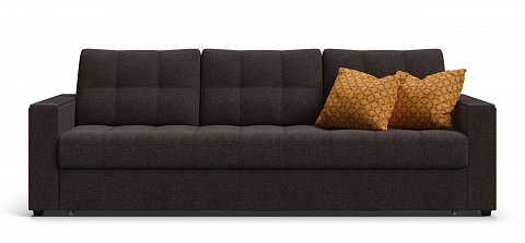 Диван Атланта НПБ 120 Рогожка Мальмо шоколад 1