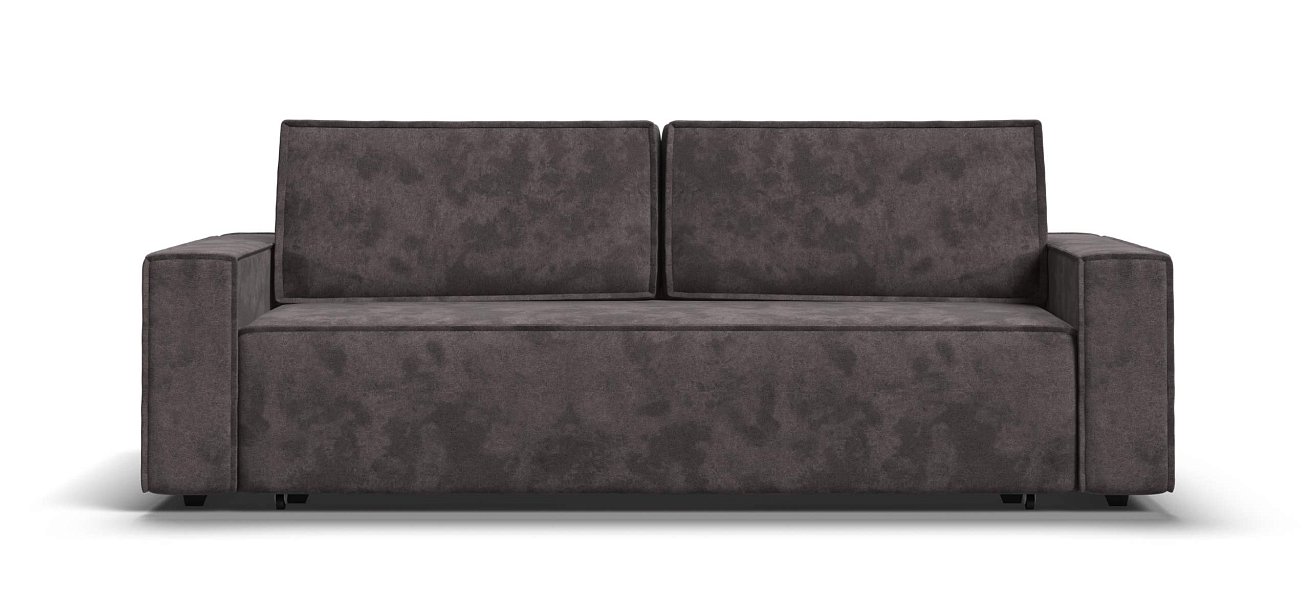 Диван Норд велюр Алькантара серый