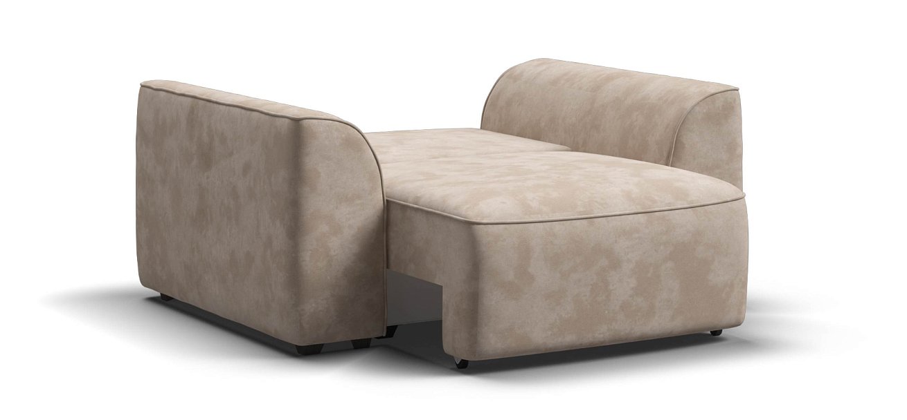 Кресло Кинг Модуль велюр Алькантара пепел