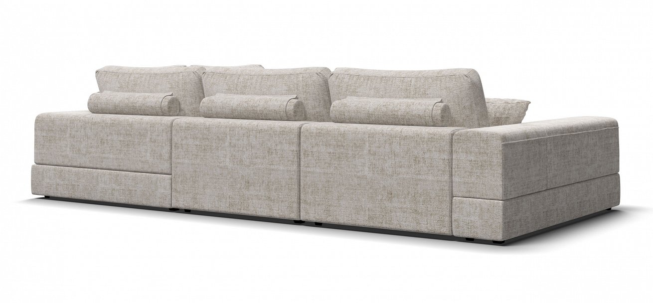 П-образный диван-кровать Босс Модуль Шенилл Смарт кварц