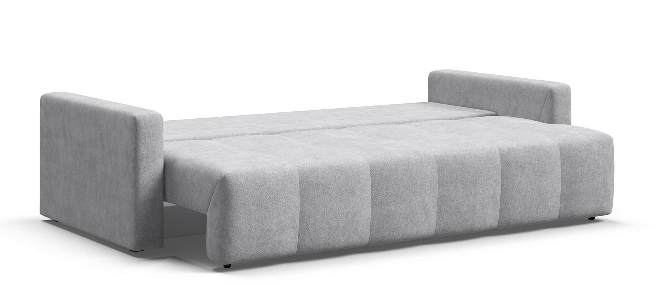 Диван Босс Тренд Шенилл Клауд серый