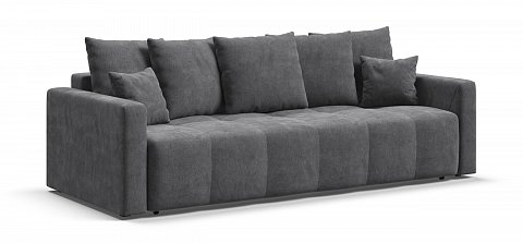 Диван Босс Тренд Шенилл Клауд графит