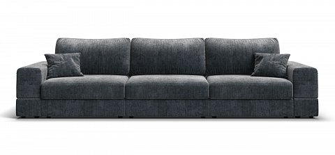 Диван-кровать Босс Модуль Макс Шенилл Глосс карбон 2