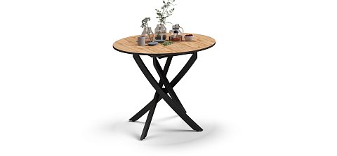 Стол Босс Ван Дуб вотан, Черный 1